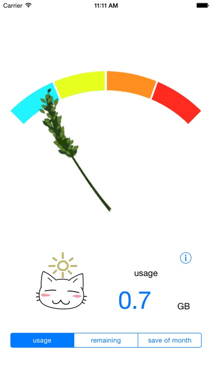 Data Usage Cat