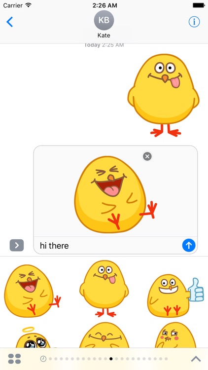 Koko Chick - Stickers for iMessage