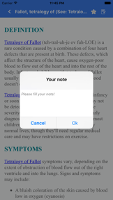 Disorder & Diseases Dictionary screenshot