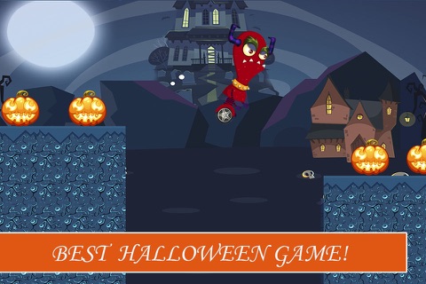 Cute Halloween Hoverboarders - Top Free Arcade Fun Game screenshot 3