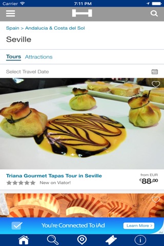 Seville Hotels + Compare and Booking Hotel for Tonight with map and travel tour screenshot 2