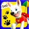 Dog Bouncing Circle - funny run jump around world for kids