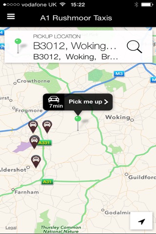 A1 Rushmoor Taxis screenshot 3