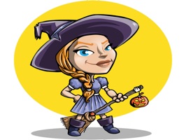 The best large witch stickerpack in the app store