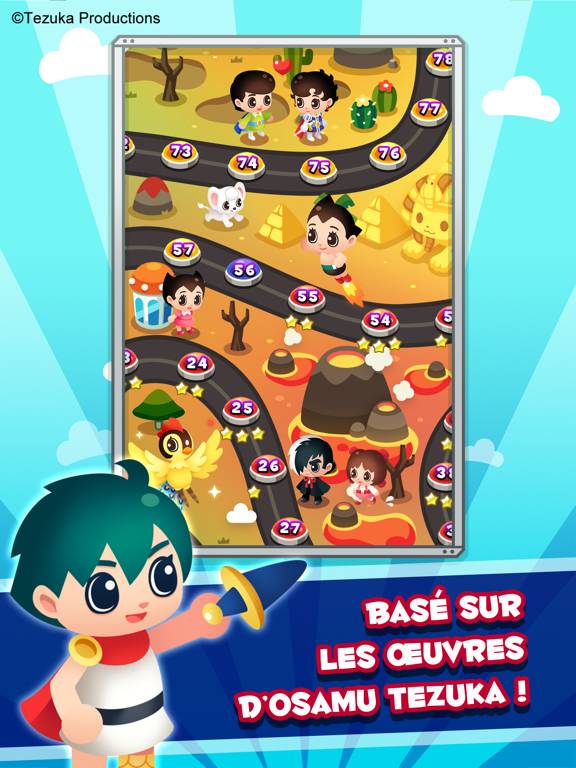 Screenshot #6 pour Tezuka World: Astro Crunch - Free Match 3 Game