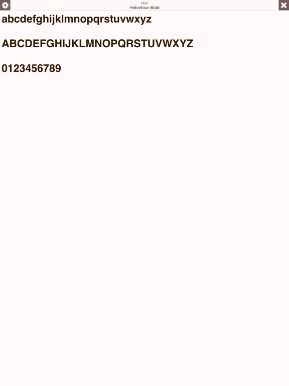 Screenshot #6 pour FontCatalog