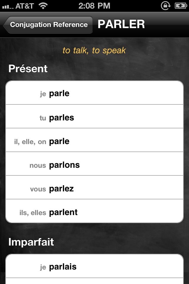 Conjugation Nation French screenshot 4