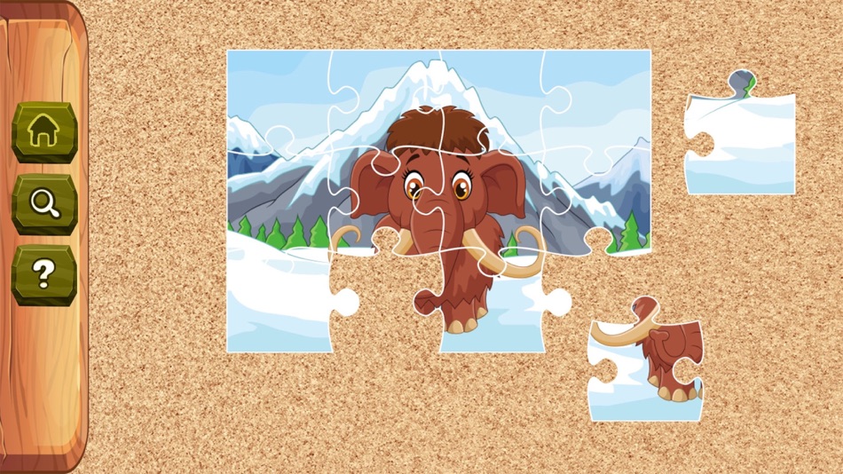 Dinosaur Jigsaw Puzzle - Magic Board Fun for Kids - 1.2 - (iOS)