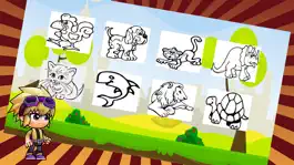 Game screenshot Pets Animals Environment Grown Up Coloring Pages apk