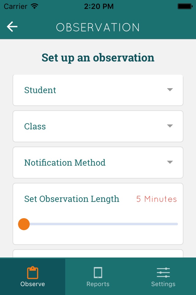 My Student Observation App screenshot 3