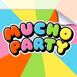 Mucho Party stickers