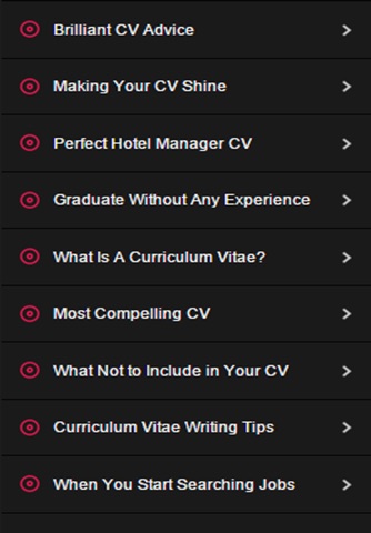 How To Write A CV screenshot 4