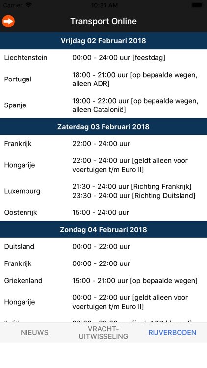 Transport Online screenshot-4