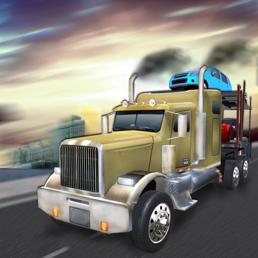 Extreme Driving Car Transporter Truck 3D iOS App