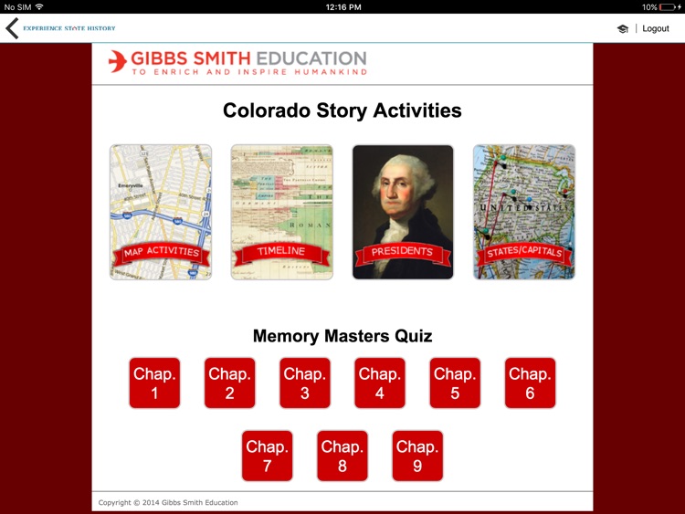 Gibbs Smith Education screenshot-4