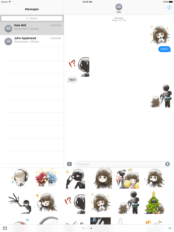 Screenshot #5 pour Rayark All-Star Stickers (Winter Version)