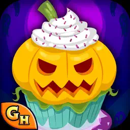 Cupcake Maker Halloween TOP Cooking game for kids app icon