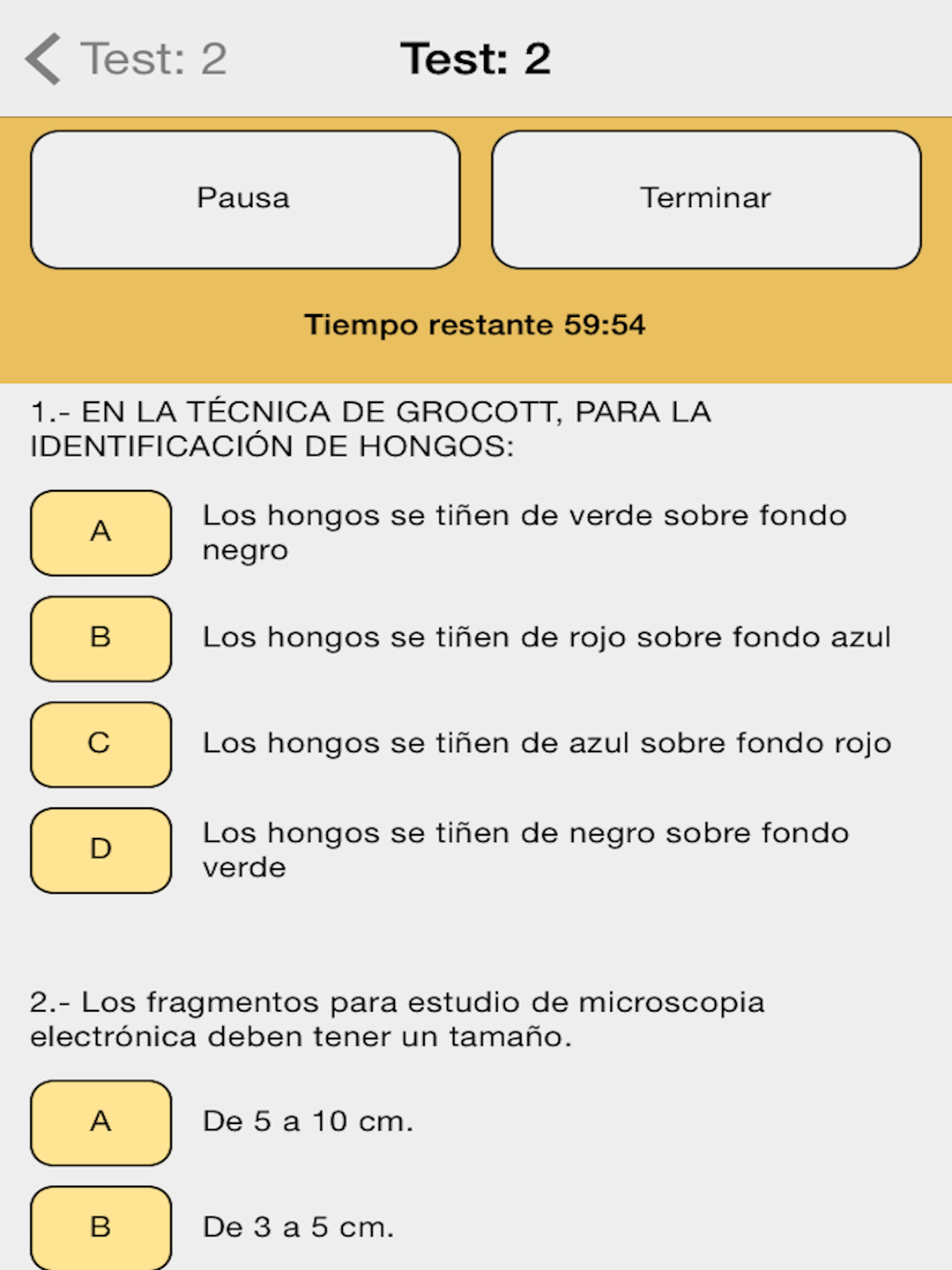 Anatomía Patológica Test