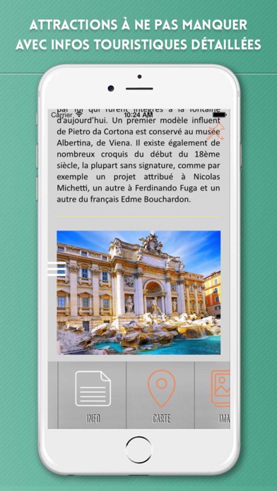 Screenshot #3 pour Rome Guide Touristique avec Cartes Offline