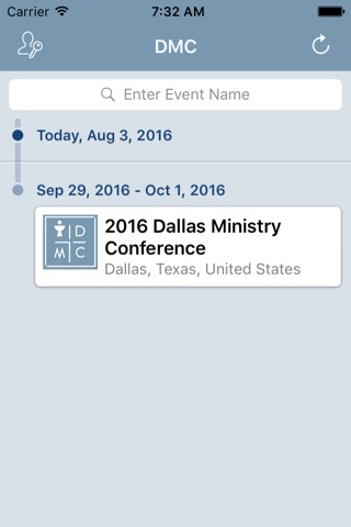 Dallas Ministry Conference screenshot 2