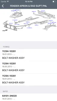 Hyundai Car Parts - ETK Parts Diagrams iphone bilder 3