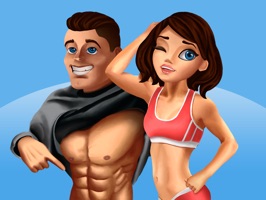 First fitness stickers pack on the AppStore