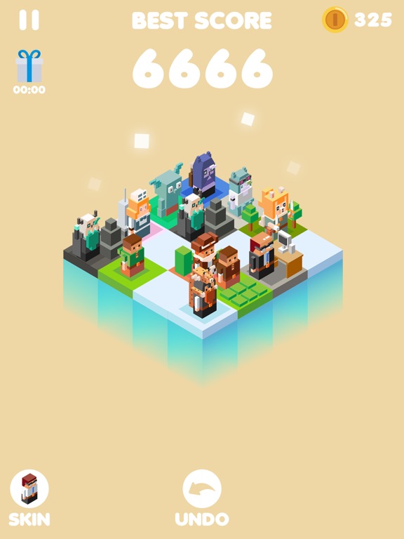 Screenshot #5 pour 2048 Merge Stack
