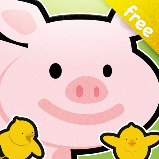 Farm animals in French for 2-5 years old - Lite iOS App