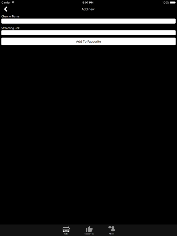Paraguayan Radio iPad screenshot