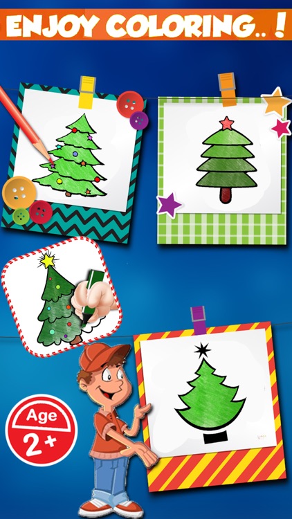 Christmas Tree Coloring Book - 70+ Color Pages