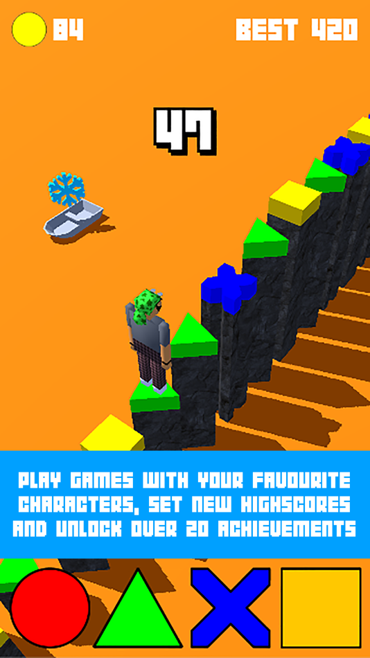 #5. Lava Jumper: The Floor is Lava (iOS) Podle: Jeffrey Koers