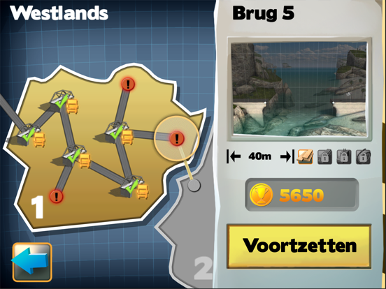 Bridge Constructor FREE iPad app afbeelding 3