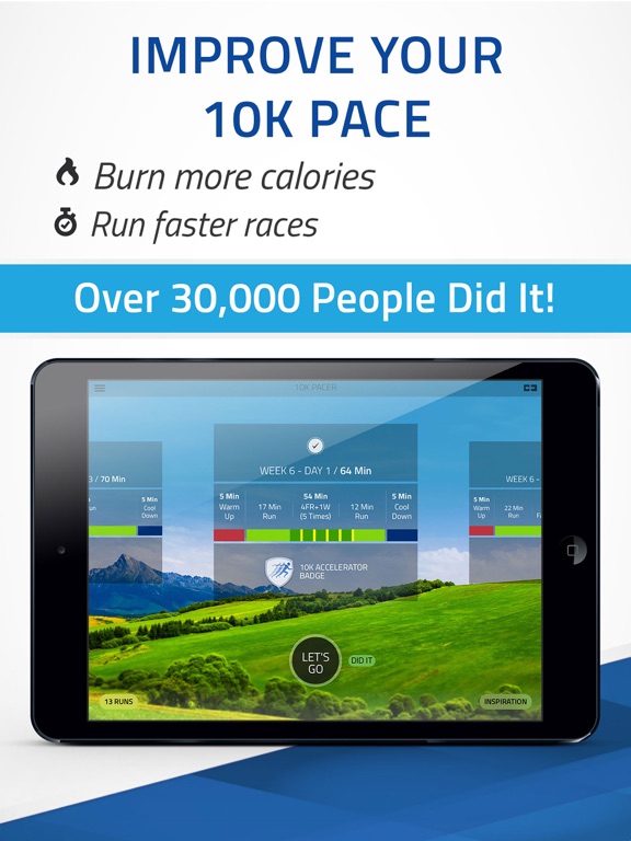 Screenshot #4 pour Pacer 10K: run faster races