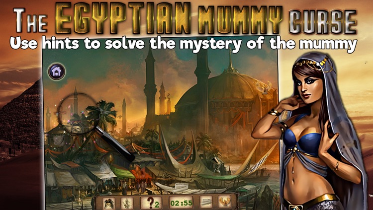 The Egyptian Mummy Curse - Egypt Hidden Objects Mystery