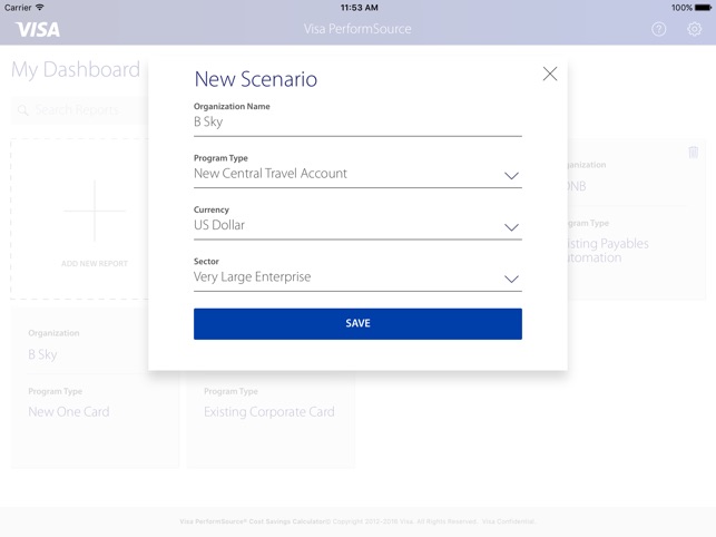 Visa PerformSource Cost Savings Calculator - Email Version(圖2)-速報App