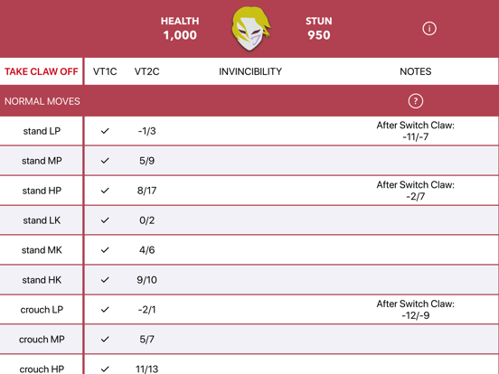 Screenshot #6 pour Frame Data V (FDV)
