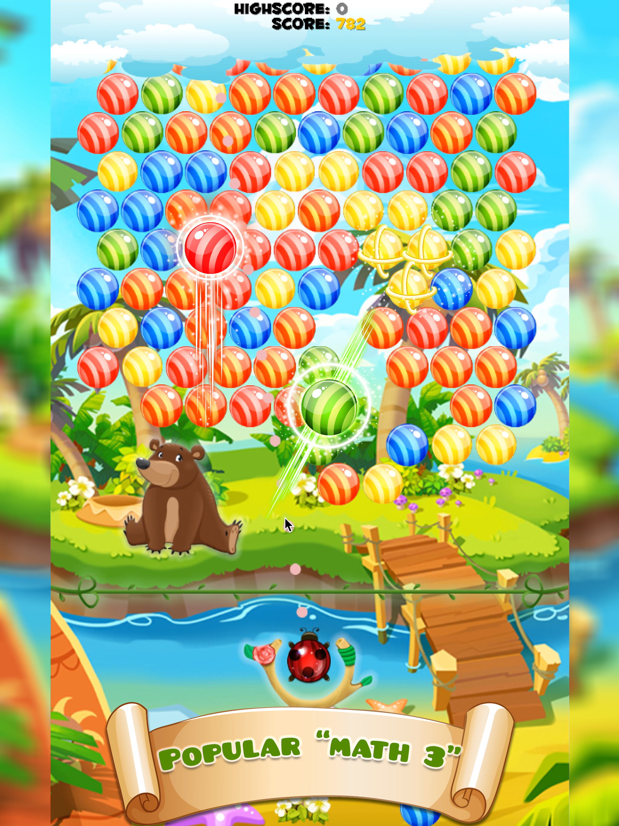 Marble Shooter Blast: Match 3 Bubble Bounce Mania screenshot 4