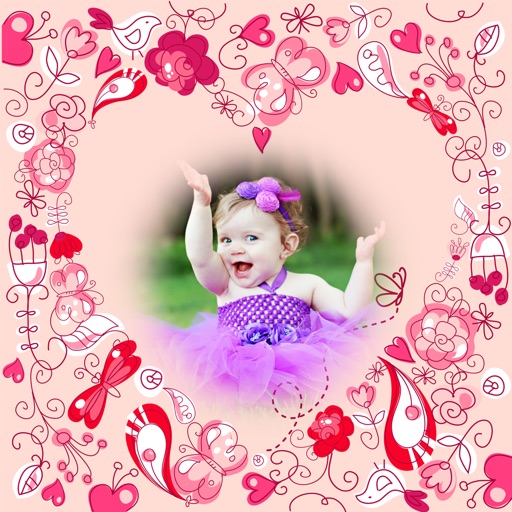 Latest Cute Girl Photo Frames & Photo Editor by Rikhil Jain