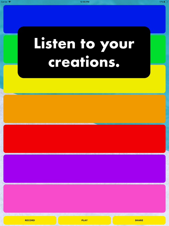 Xylophone - Play Sing Record iPad screenshot 4 - Music app