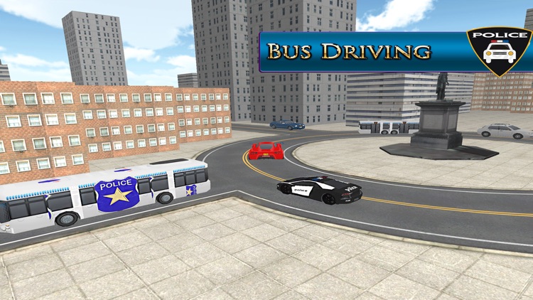 911 Emergency Police Bus Drive: Free Play Game Sim