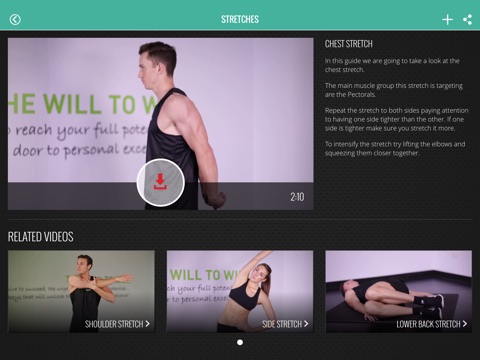 Fitness Central - exercise video guides screenshot 4