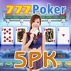 777 Poker Slot Machine 5PK