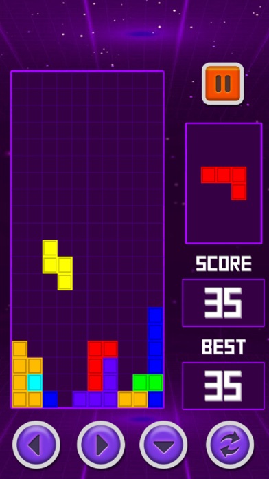 Classic Tetris : Retro Tetris screenshot 3