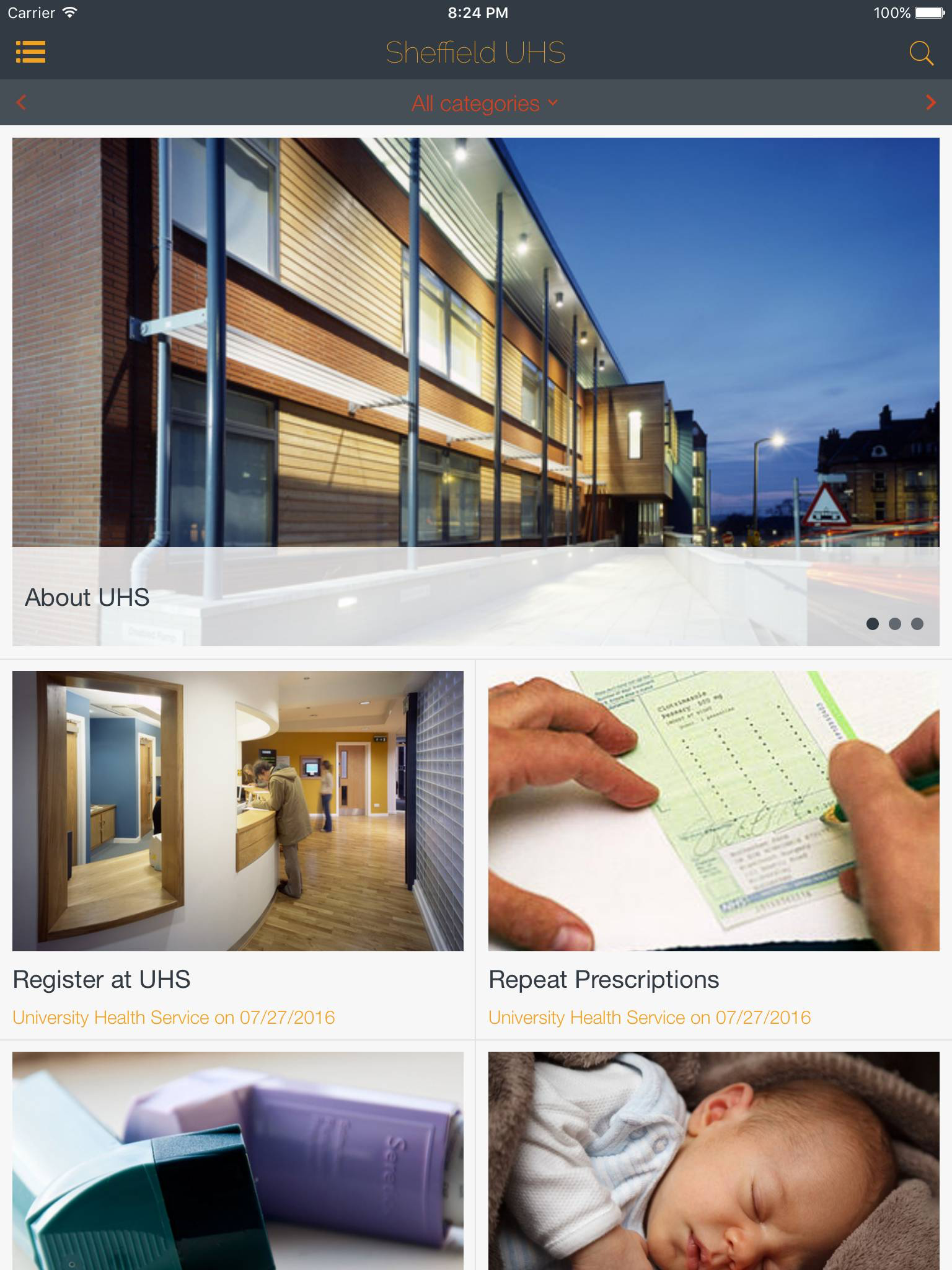 ShefUniHealth Sheffield University Health Service screenshot 10