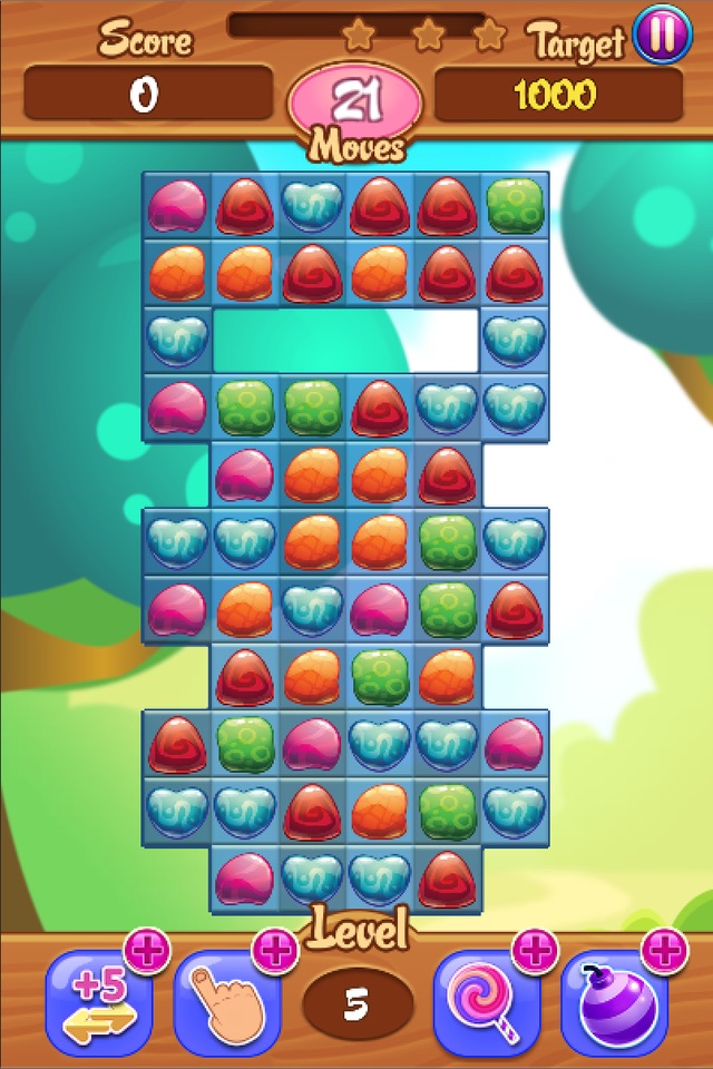 Sweet Candy Fruit Jelly Blast : Match 3 Free Game screenshot 2
