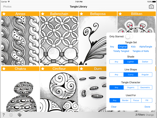 Screenshot #5 pour Tangle Library: Yoga For Your Brain