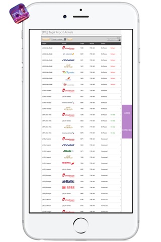 TXL AIRPORT - Realtime Info, Map, More - BERLIN TEGEL (Flughafen Tegel) AIRPORT screenshot 3