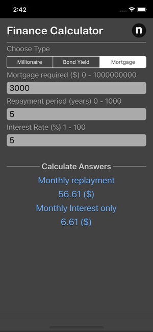 Finance Calculator Nitrio(圖3)-速報App