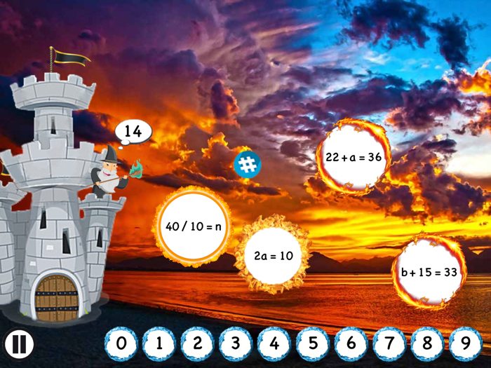 Math Castle - Algebra Fun