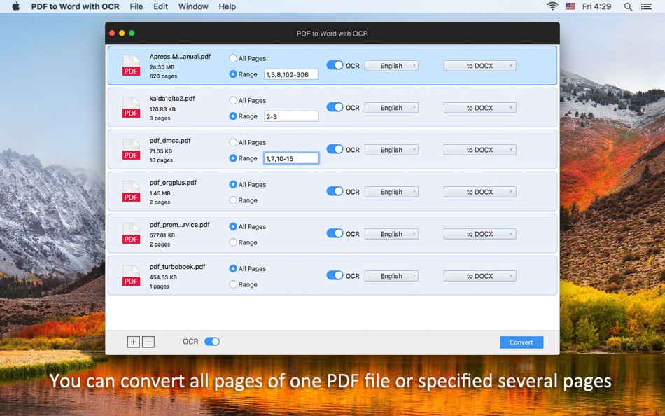 #2. PDF to Word with OCR (macOS) Podle: Enolsoft Co., Ltd.